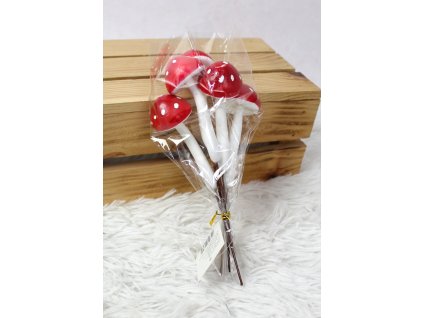 grzybki styropianowe dekorac 113555