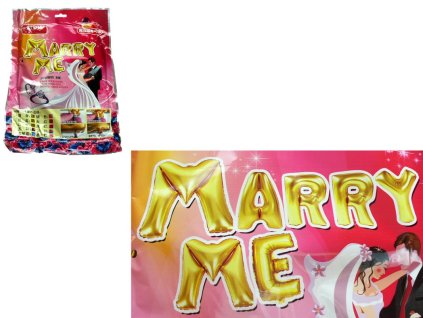 balony zestaw marry me 1 lite 24020
