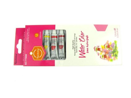 farby wodne w tubkach kpl 12 27460