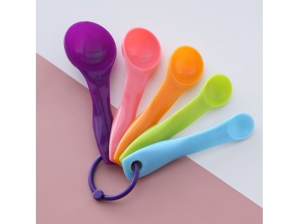 miarki plastikowe kolor kpl 5 71852