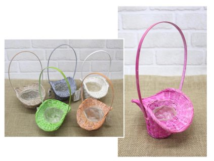 koszyk bambusowy ala kapelusz 81816