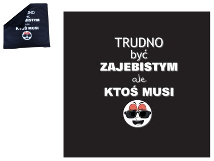 poszewka na poduszke trudno b 90957