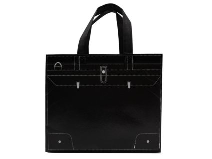torba na zakupy wzor czarna z 71285