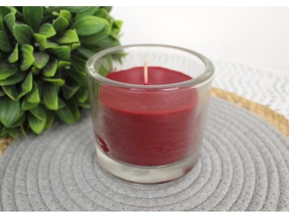 swieca w szkle 9 cm bezzapach 94950