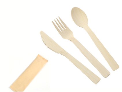 sztucce bambusowe jednorazowe 96798