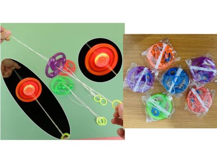 zabawka baczek na sznurku led 96842