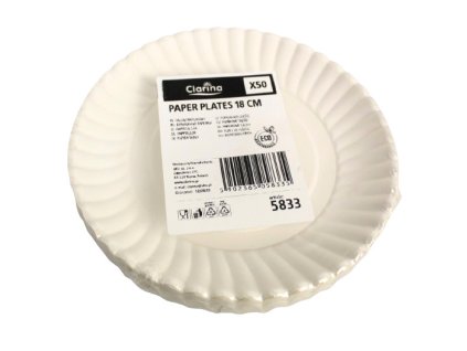clarina talerz papierowy 18 c 97254