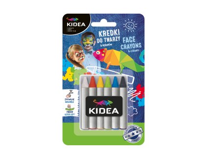 kidea kredki do twarzy 6 kolo 48188