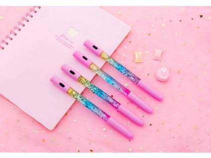 dlugopis z woda i cekinami le 58032