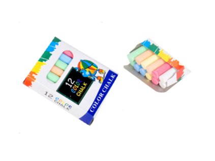 kreda tablicowa kolor 12 szt 66139