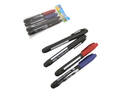 marker 2xczarny czerwony nieb 99904