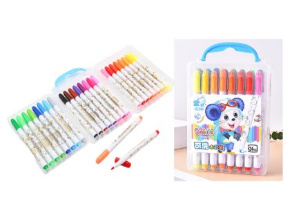 zestaw flamastrow kpl 24 szt 86865