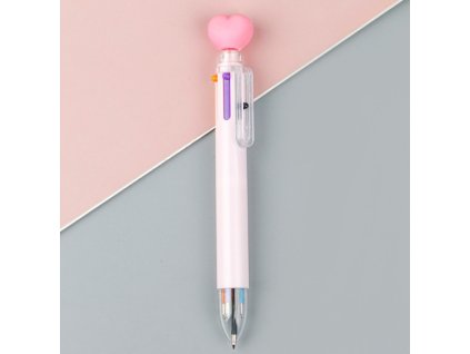 dlugopis 6 kolorowy serce b 1 98349