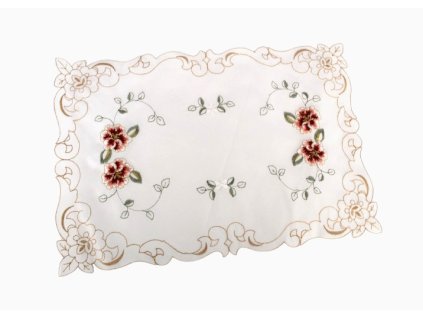 serwetka prostokatna kwiaty 102133