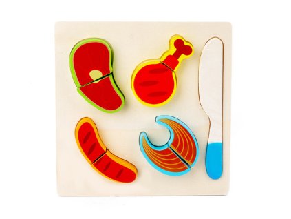 puzzle drewniane mieso do kr 102850