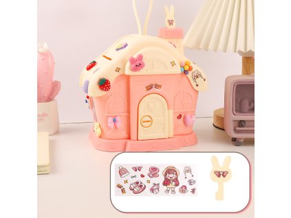 skarbonka plastikowa domek k 103429