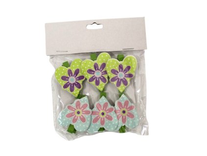 klipsy klamerki ozdobne serc 104950