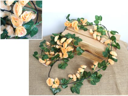 girlanda roza wys 185 cm kwi 105259