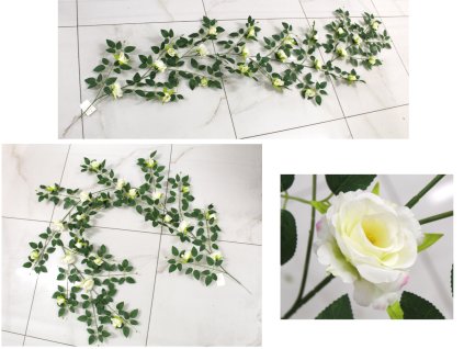 girlanda roza wys 190 cm kwi 108551