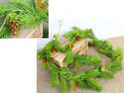 girlanda sosna z szyszkami s 108997