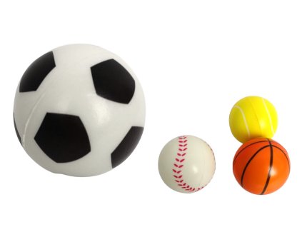 pileczka gumowa mix 7 cm 1 s 107805