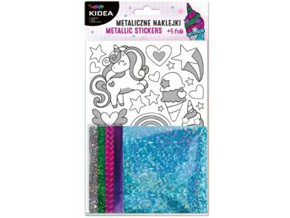 kidea metaliczne naklejki kr 107830