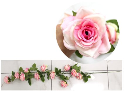 girlanda roza 1 ramienna roz 109596