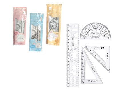 zestaw geometryczny 4 el lin 109904