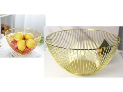 kosz stalowy na owoce 25x12 110425