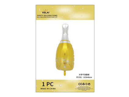 balon foliowy butelka 103x48 111296