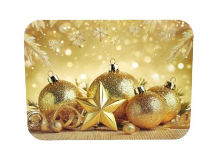 mata stolowa 40x30 cm zlote 112664