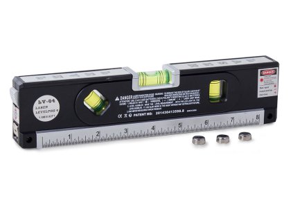 Laserová vodováha s led osvětlením 24 cm
