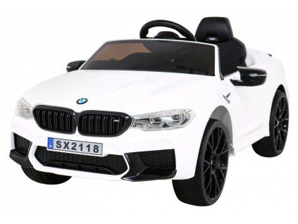 312997 vozidlo bmw m5 drift bile