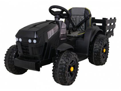 Traktor Titanium s přívěsem, černý