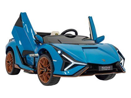 315040 vozidlo lamborghini sian modre