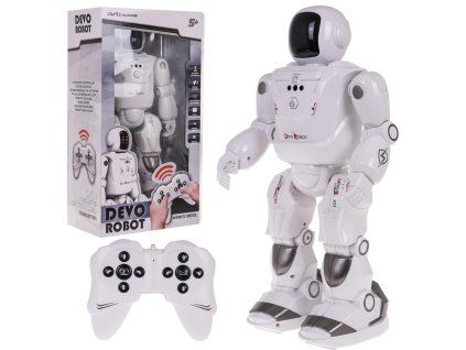 MEGA Robot R/C Bílý