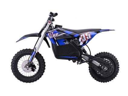 316717 motocykl pit bike modry