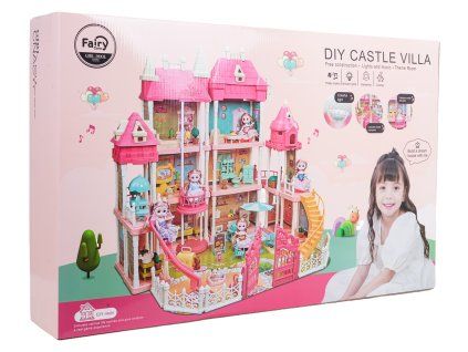 317233 mega domek pro panenky prislusenstvi