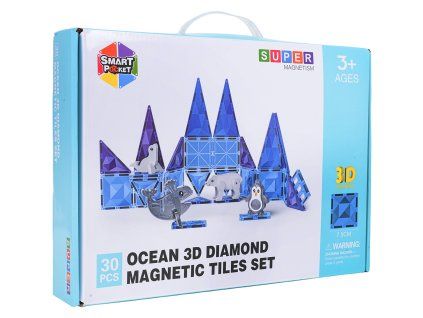 317983 sada magnetickych kostek ice snow 30 ks