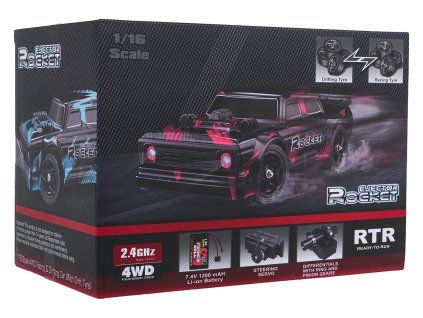 318217 driftove vozidlo rocket r c pohon 4x4