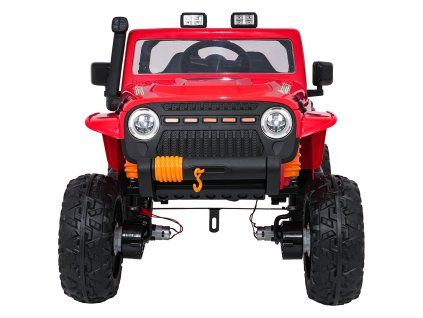 318433 vozidlo jeep monster cervene