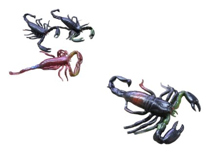 29662 gumova hracka skorpion 16 5x8 cm mix