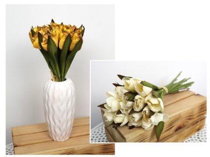 29737 kytice tulipan svazek 18 kvetin 30 cm mix colour