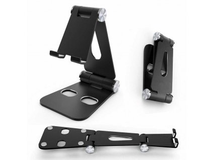 yv02desktop metal mobile phone holder stand cradle dock foldable phone holder aluminum adjustable desktop stand for optimized