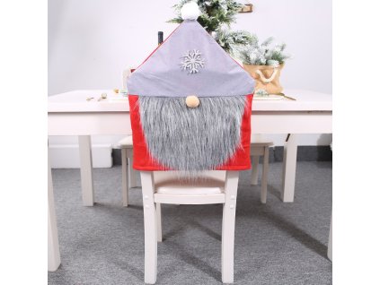 Vánoční potah na židli (63x50 cm)