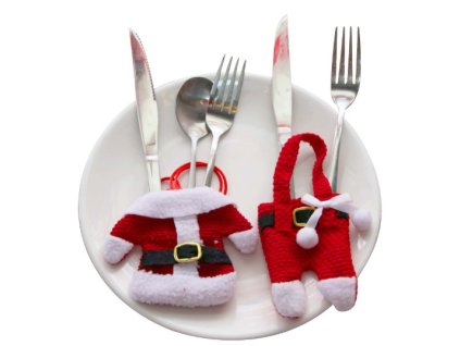 Pouzdro na příbory - Santa