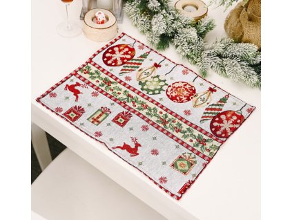 Vánoční prostírání na stůl (43x34 cm)