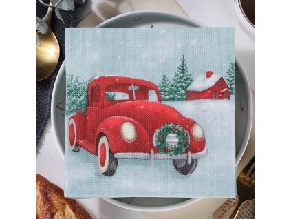 Papírové ubrousky AUTO (33x33 cm) - sada 20 ks