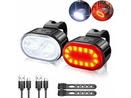 cze pl Predni a zadni svetlo na kolo na aku 503 1