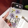 0 main qianliyao dried flower silver foil clear phone cases for iphone xs max xr x 6 6s 7 8 plus 11 pro max se soft silicone back cover